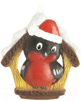 Елочная игрушка Грай Снегирь ЕГП-11 - фото