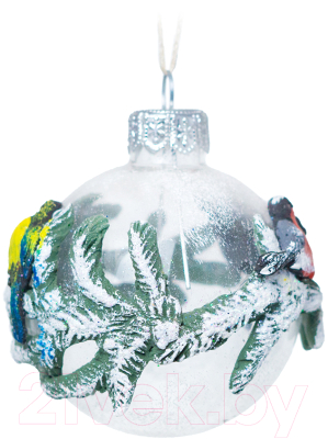 Шар новогодний Грай Птички на ветке ШБ60-14