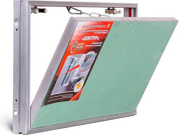 Люк под плитку Практика Контур 2.0 - фото