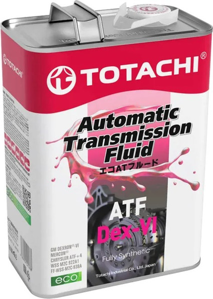 Трансмиссионное масло Totachi ATF Dex-VI / 20904 - фото