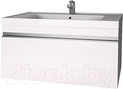 Тумба под умывальник Dreja Grace 70 / 99.0910 (белый лак) - фото