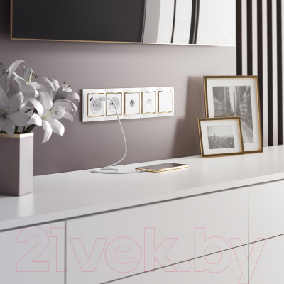 Декоративная заглушка для розетки Werkel W1159201 / a051134