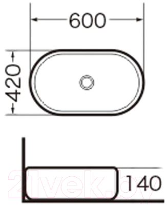 Умывальник Grossman GR-3015