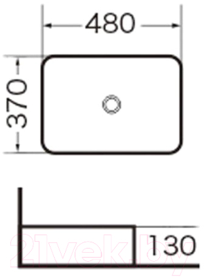 Умывальник Grossman GR-3016