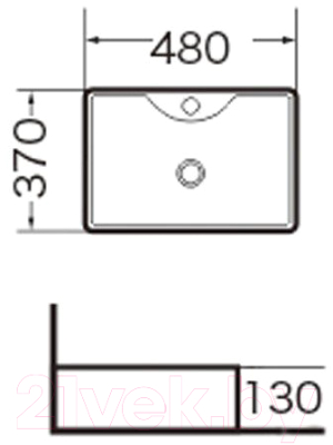 Умывальник Grossman GR-3017