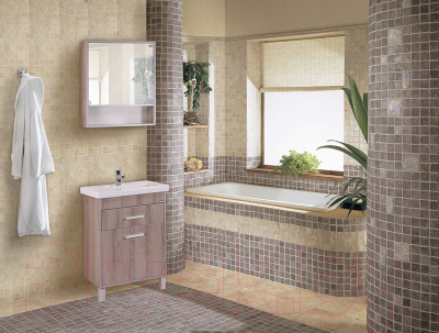 Тумба с умывальником Onika Натали 60.13 106001 + Фостер 60