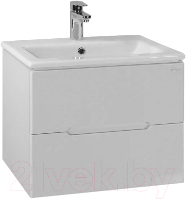 Тумба с умывальником Onika Айленд 60.13 106114 + Элина 1WH501606 - фото