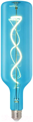 Лампа Uniel LED-SF21-5W/SOHO/E27/CW BLUE GLS77BL / UL-00007628 - фото