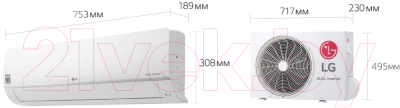 Сплит-система LG PC07SQR