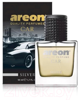Освежитель автомобильный Areon Car Perfume Silver / ARE-MCP05