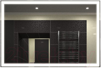 Зеркало Континент Mercury Led 90x70 - фото