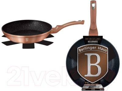 Сковорода Berlinger Haus Rosegold Line BH-1509N