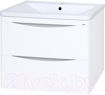 Тумба под умывальник Misty Атлантик 70 / П-Атл-01070-011П2Я - фото