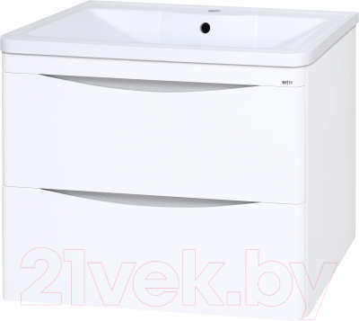 Тумба под умывальник Misty Атлантик 60 / П-Атл-01060-011П2Я - фото