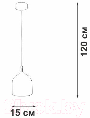 Потолочный светильник Vitaluce V2948-1/1S