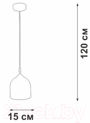 Потолочный светильник Vitaluce V2951-1/1S