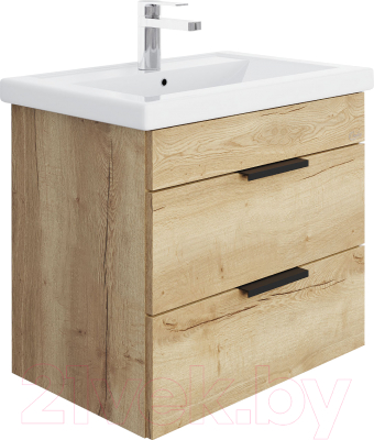 Тумба с умывальником Onika Легран 60.13 + Фостер 60 - фото