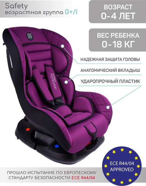 Автокресло Amarobaby Safety / AB212004SF/22