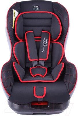 Автокресло Amarobaby Safety / AB212004SChK/09 (черный/красный) - фото