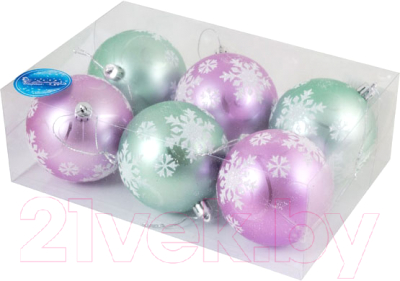 Набор шаров новогодних Волшебная страна SYCB17-318 / 003329 - фото