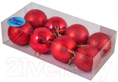 Набор шаров новогодних Волшебная страна SYCB17-536 / 003377 - фото