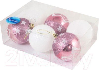 Набор шаров новогодних Волшебная страна SYCB17-257 / 003311 - фото