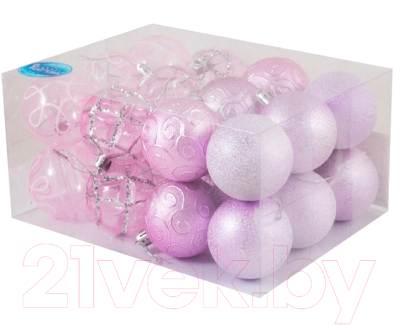 Набор шаров новогодних Волшебная страна SYCB17-338 / 003336 - фото