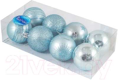 Набор шаров новогодних Волшебная страна SYCB17-539 / 003379 - фото