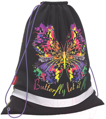 Мешок для обуви Erich Krause Butterfly / 52021 - фото