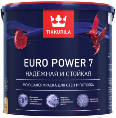 Краска Tikkurila Euro Power 7 A - фото