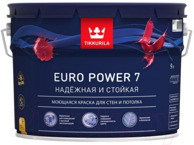 Краска Tikkurila Euro Power 7 A - фото
