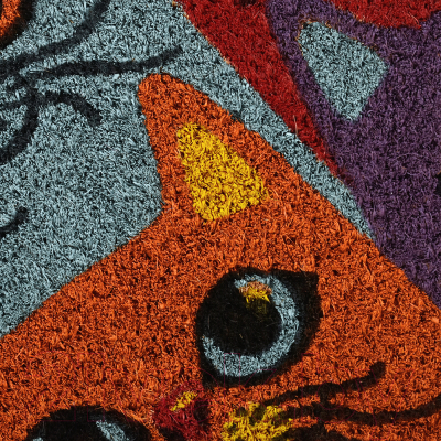 Коврик грязезащитный VORTEX Котики 35x60 / 24337