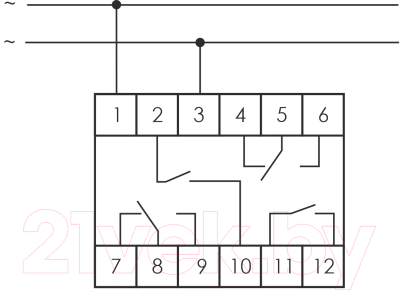 Реле промежуточное Евроавтоматика PK-4PZ-230 / EA06.001.029