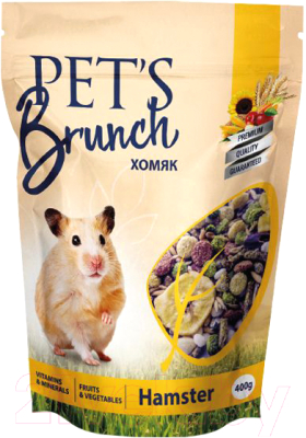 Корм для грызунов Pet's Brunch Рацион для хомяков - фото