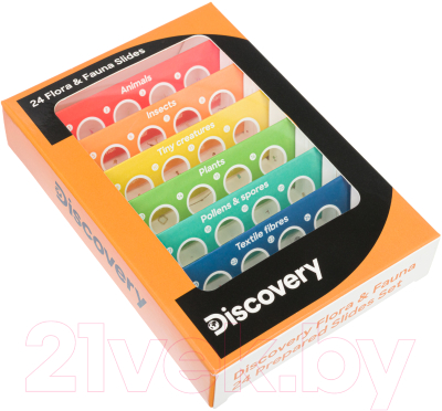 Набор микропрепаратов Discovery Флора и фауна / 78226 - фото