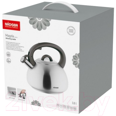 Чайник со свистком Nadoba Magda 731501