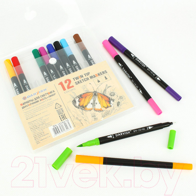 Набор маркеров Darvish DV-13142-12