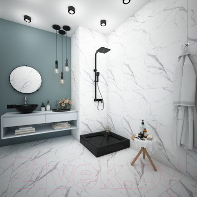 Душевой поддон МетаКам Universal Black N 80x80 / АПS_013575