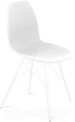 Стул Sheffilton SHT-ST29/S37 (белый/белый) - фото