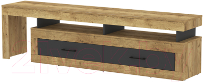 Тумба Интерлиния LT-Т200 (дуб золотой/антрацит) - фото