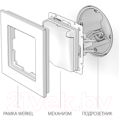 Розетка Werkel W1171209 / a051366