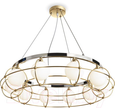 Люстра Maytoni Carcass MOD312PL-10GCH - фото