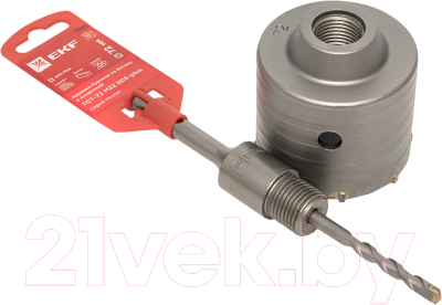 Коронка EKF Expert tct-72-m22