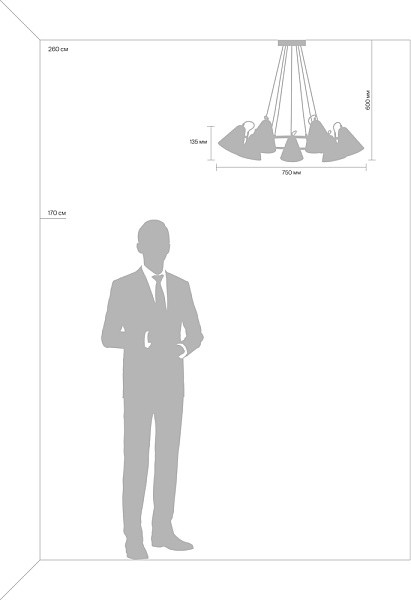 Люстра Freya Falke FR8001PL-07WG