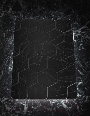 Зеркало Пекам Marta Fly 80x120 / MartaFly-80x120spcl (с подсветкой, сенсором на прикосновение, подогревом и часами)