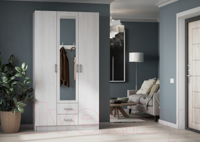 Шкаф Стендмебель Трио трехстворчатый (анкор)