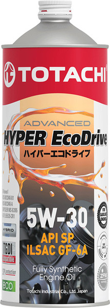 Моторное масло Totachi Hyper Ecodrive Fully Synthetic 5W30 / E0301 - фото