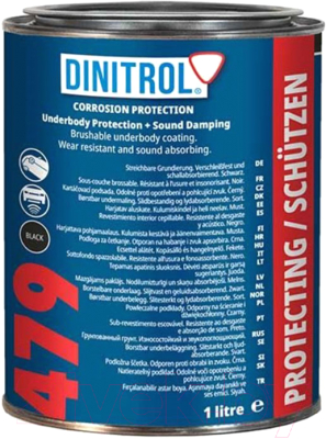 Средство от коррозии Dinitrol Для днища и арок / 479 - фото