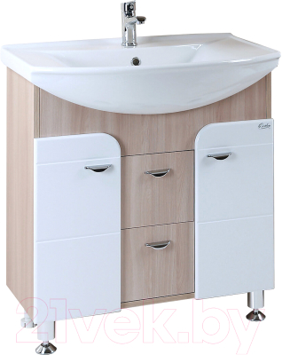 Тумба с умывальником Onika Стиль 75.13 107512 + Стиль 75 - фото