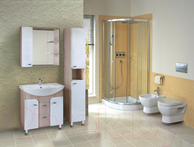 Тумба с умывальником Onika Стиль 75.13 107512 + Стиль 75